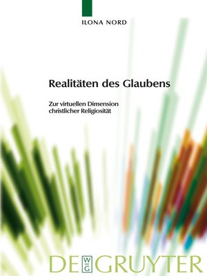 cover image of Realitäten des Glaubens